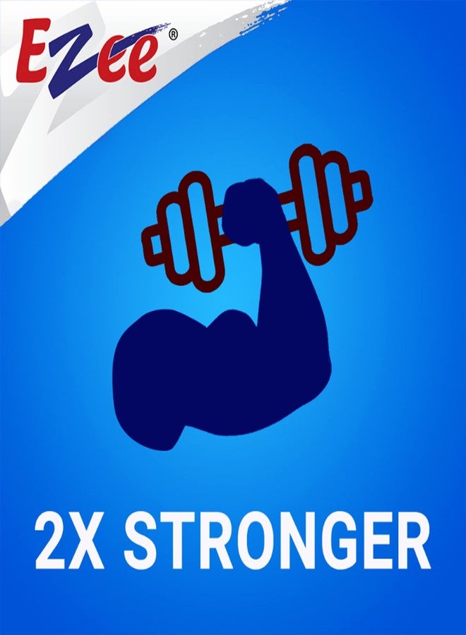 Ezee Garbage Trash Bag for Dustbin | 30 Pieces | Large 24 X 32 Inches I 15 piece x Pack of 2, Disposable plastic, 30 Count, Plastic - Image 5